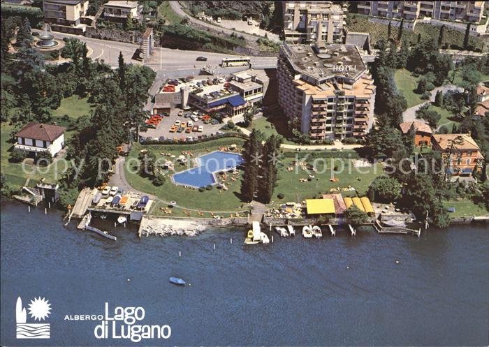 11865245 Bissone Lago di Lugano Fliegeraufnahme Bissone