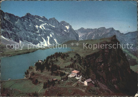 11865670 Engelberg OW Hotel Truebsee avec photo aérienne du Juchlipass d'Engelberg