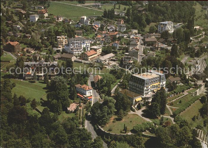 11851620 Glion Fliegeraufnahme Hotel Vaudois Restaurant Rrimavera Hotel Le Parc