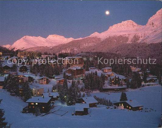 11852036 Arosa GR Weissfluh Medergerfluh Arosa