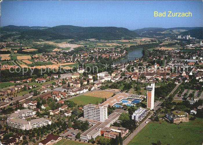 11852177 Bad Zurzach Fliegeraufnahme Thermalbad Rhein Bad Zurzach