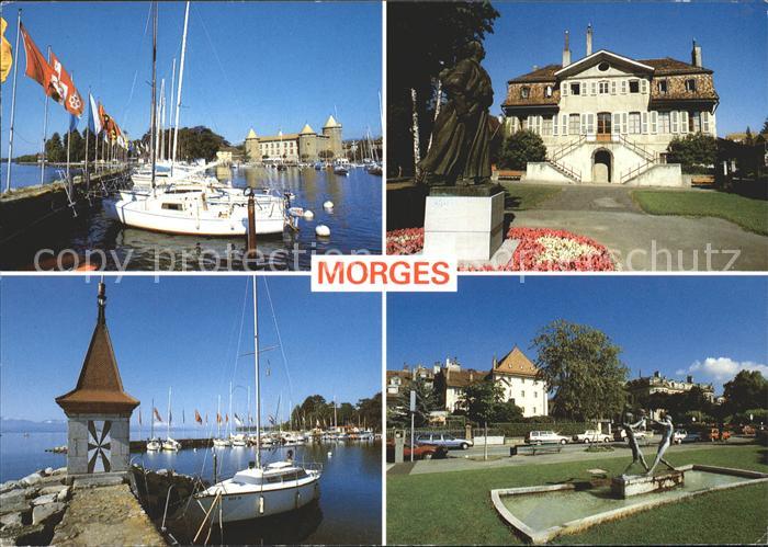 11852196 Morges Lac Léman Yacht Fontaine Morges