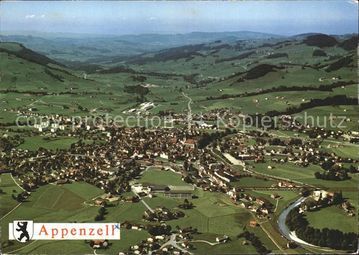 11875102 Appenzell IR Fliegeraufnahme Appenzell