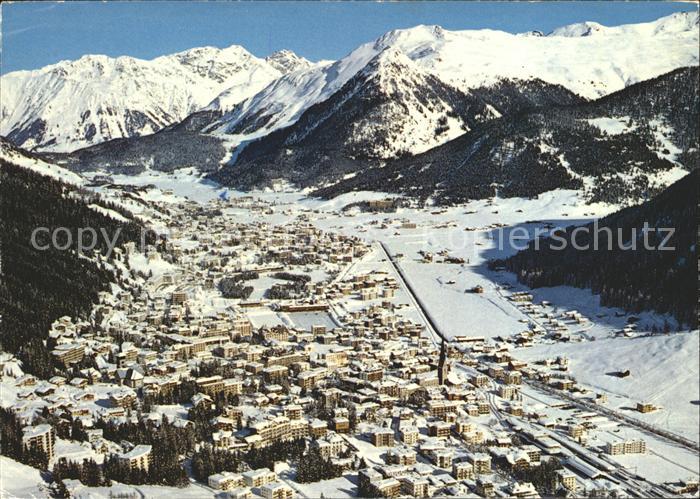 11875191 Davos GR Rhaetikon Fergenhoerner Seehorn Davos Platz