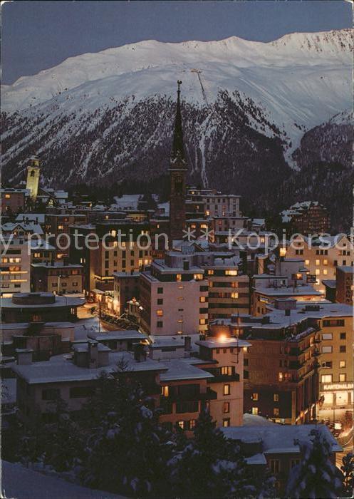 11875210 St Moritz GR la nuit St. Moritz