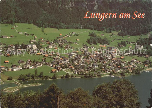 11875405 Lungern am See Fliegeraufnahme Lungern