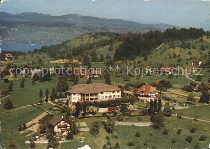 11877426 Weggis Vierwaldstaettersee COOP maison de vacances photographie aérienne Weggis