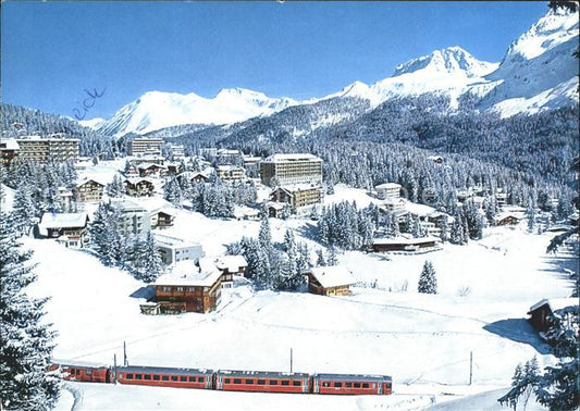 11880136 Arosa GR Untersee avec Coire Arosa Bahn Arosa