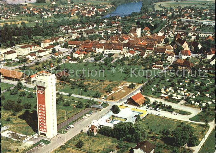 11880148 Zurzach Fliegeraufnahme Bad Zurzach