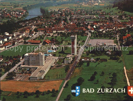 11880275 Bad Zurzach Thermalbad Rheumazentrum Fliegeraufnahme Bad Zurzach