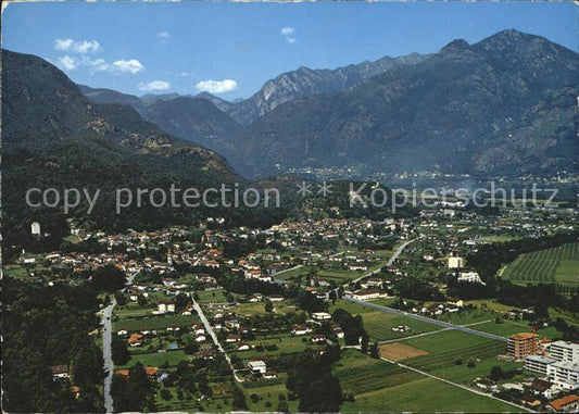 11880280 Losone Fliegeraufnahme Losone