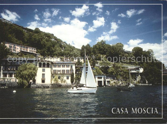 11880343 Ascona TI Casa Moscia Voilier Ascona