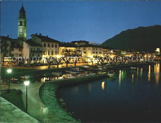 11880414 Ascona TI la nuit Ascona