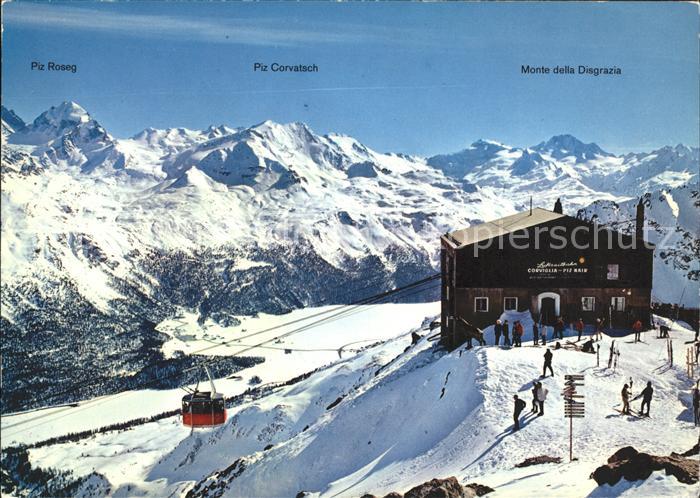 11880499 St Moritz GR Restaurant du sommet Piz Roseg Corvatsch et Nair St. Moritz