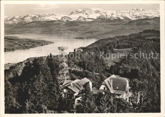 11879052 Uetliberg ZH Gross Restaurant Uto Kulm Zuerichsee Glarneralpen Uetliber