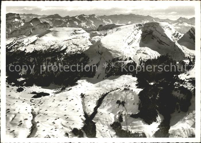 11879068 Unterwasser Toggenburg Fliegeraufnahme Iltios Kaeserruck Unterwasser