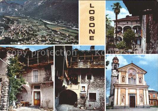 11879220 Losone Dom Fliegeraufnahme  Losone