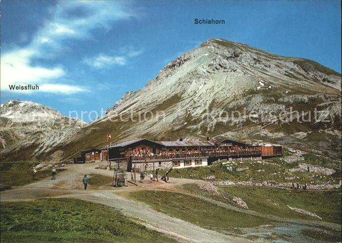 11878207 Davos GR Berghaus Strelapass Weissfluh Davos Platz