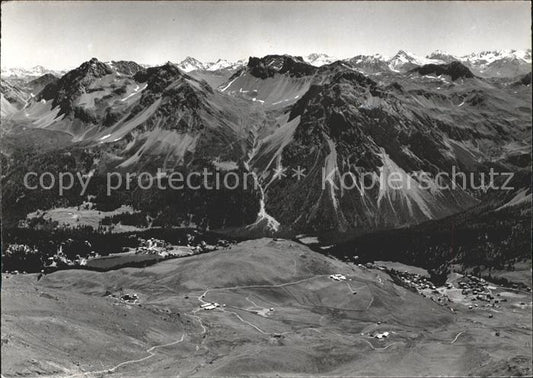 11878238 Arosa GR Vue depuis le Weisshorn Furkahoerner Arosa