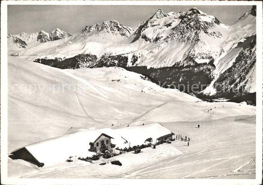 11878377 Arosa GR Refuge Carmenna Furkahoerner Maedrigenfluh Arosa