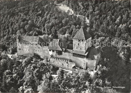 11878412 Stein Rhein Fliegeraufnahme Schloss Hohenklingen Stein am Rhein