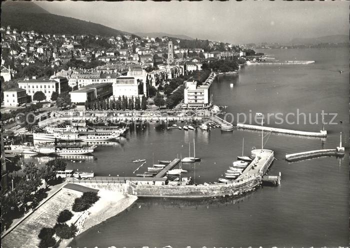 11878437 Neuchâtel NE Photographie aérienne du port de Neuchâtel