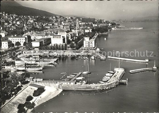 11878437 Neuchâtel NE Photographie aérienne du port de Neuchâtel