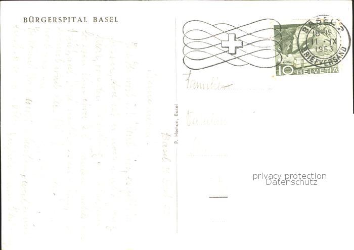 11878577 Bâle BS Buergerspital Bâle BS