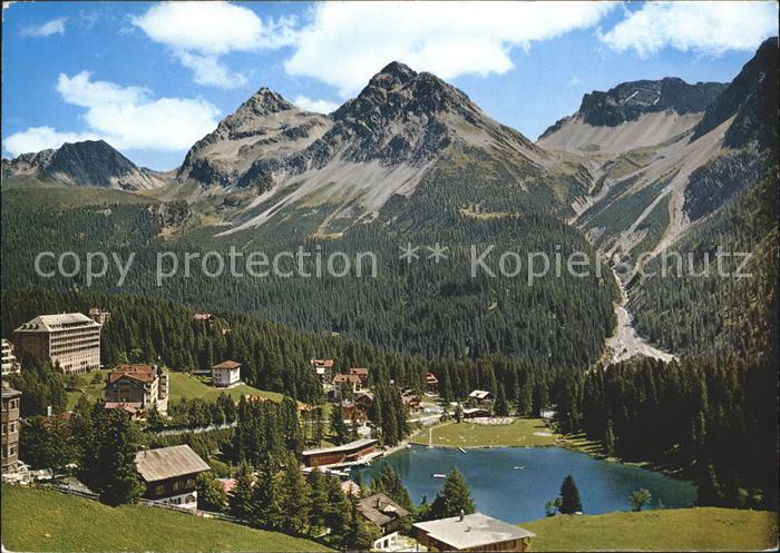 11881053 Arosa GR Untersee Standbad Arosa