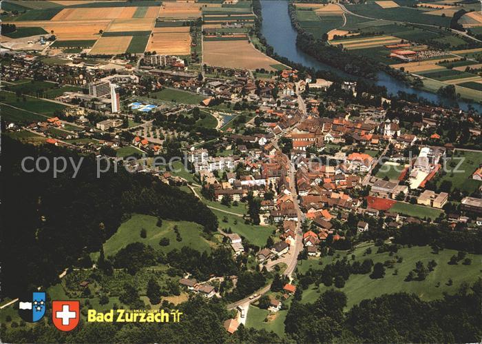 11881322 Bad Zurzach Fliegeraufnahme  Bad Zurzach