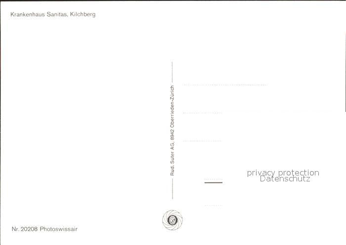 11886094 Kilchberg ZH Krankenhaus Sanitas Fliegeraufnahme Kilchberg ZH