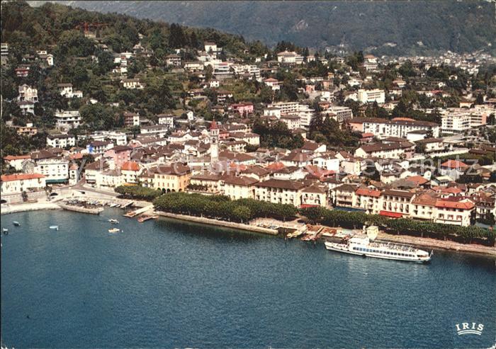 11889503 Ascona TI Veduta aerea Ascona