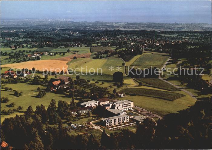 11889696 St Gallen SG Fliegeraufnahme Kurhaus Oberwaid mit Bodensee St. Gallen