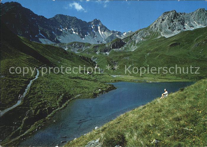 11889793 Arosa GR Schwellisee Erzhaun Chemin vers Aelplisee Arosa