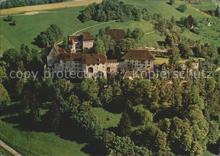 11889930 Lenzburg Schloss Fliegeraufnahme Lenzburg