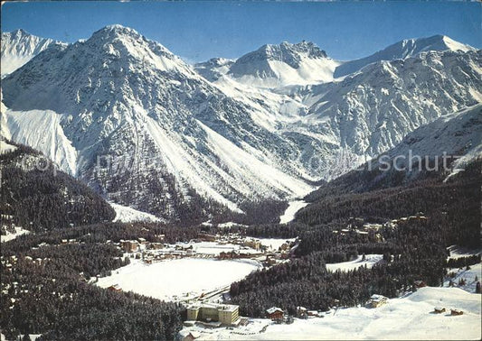 11890040 Arosa GR Obersee avec Schiesshorn Arosa