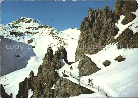 11891236 Davos GR, liaison Strelapass Weissfluhjoch Davos Platz