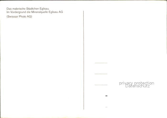 11891279 Eglisau Totalansicht mit Mineralquelle Eglisau AG Fliegeraufnahme Eglis