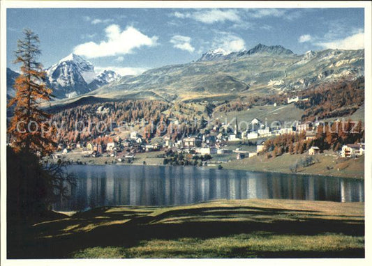 11891499 St Moritz GR avec Piz Julier et Piz Nair St. Moritz