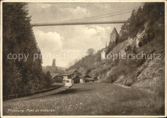 11896451 Fribourg FR Pont du Gotteron Fribourg