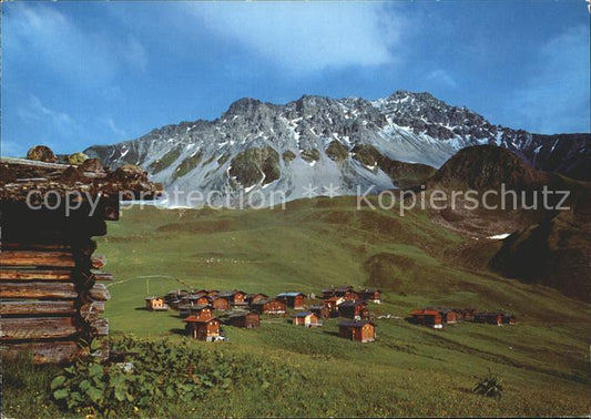 11896797 Arosa GR Village alpin Medergen Arosa