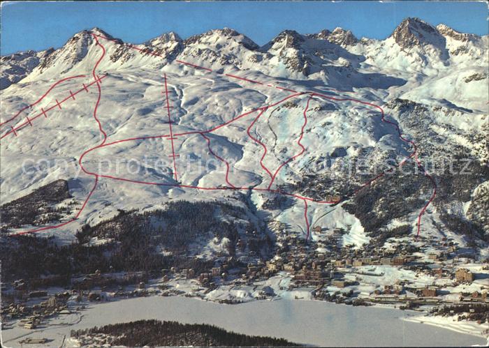 11904122 St Moritz GR Domaine skiable avec Corviglia et Piz Nair St. Moritz