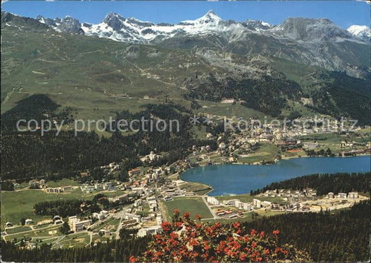 11904128 St Moritz GR Bad et Dorf Panorama St. Moritz