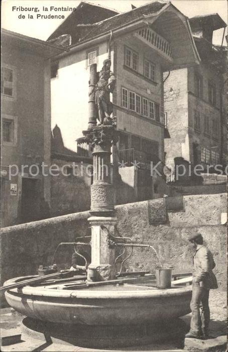 11969654 Fribourg FR La Fontaine de la Prudence Fribourg