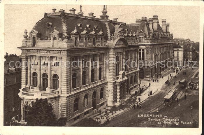 11962323 Lausanne VD Banque Cantonale et Hôtel des Postes Lausanne