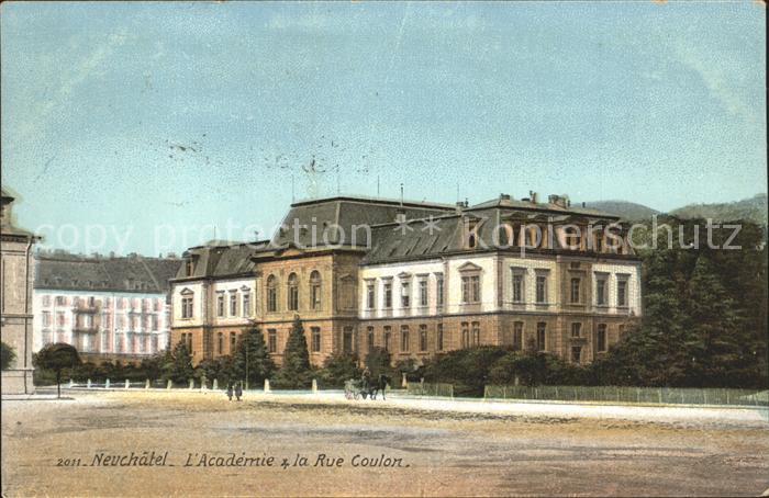 11962360 Neuchâtel NE Academie Rue Coulon Neuchâtel