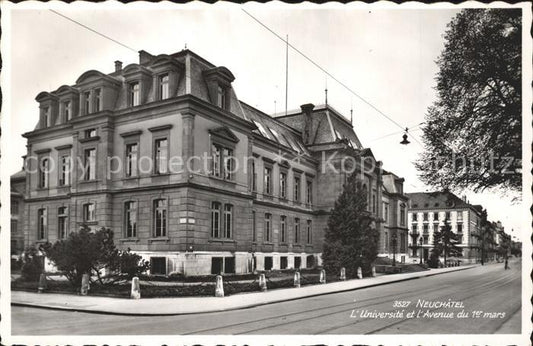 11963533 Neuchâtel NE Université et Avenue du 1er Mars Neuchâtel