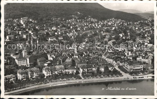 12019666 Neuchâtel NE Vue d'avion Neuchâtel