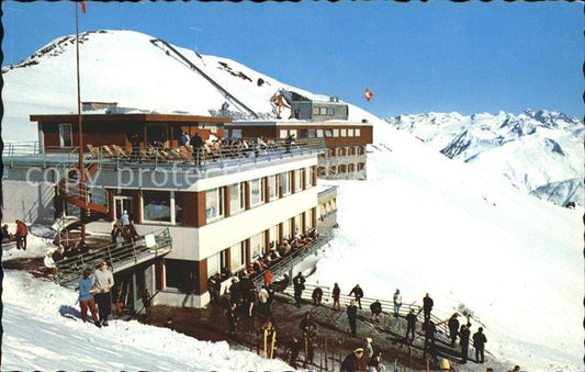 12019668 Davos GR Weissfluhjoch Restaurant de montagne Institut de la neige et des avalanches F