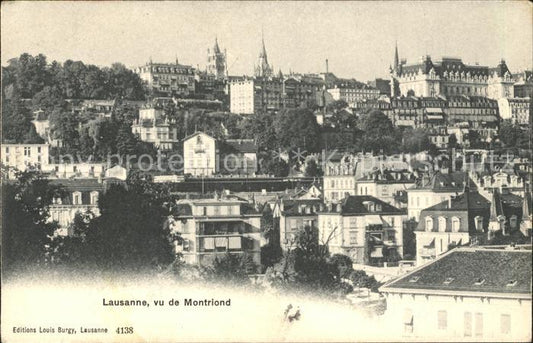 12019938 Lausanne VD Vue de Montriond Lausanne